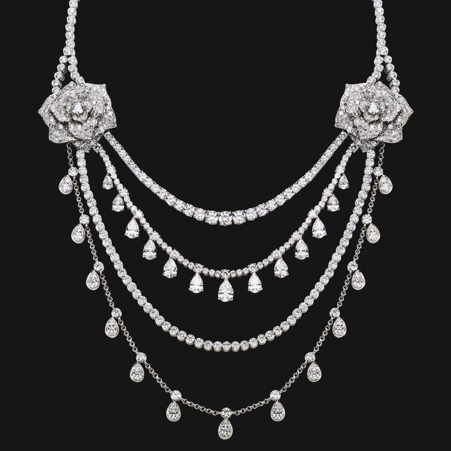 18k Fluid Lines Necklace - jameswhite001
