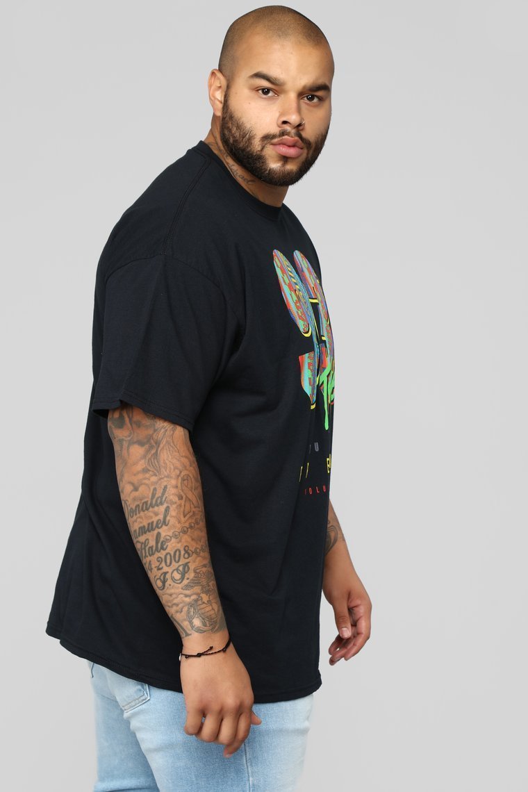 93 Mixtape Short Sleeve Tee - Black - jameswhite001