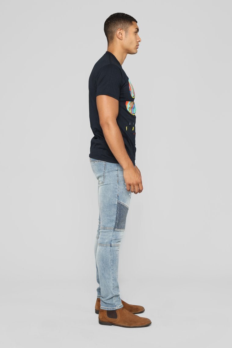 93 Mixtape Short Sleeve Tee - Black - jameswhite001