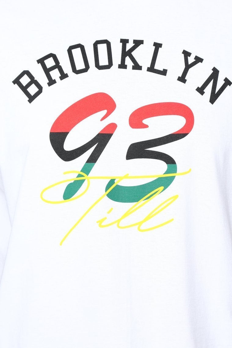 93 Till Short Sleeve Tee - White - jameswhite001