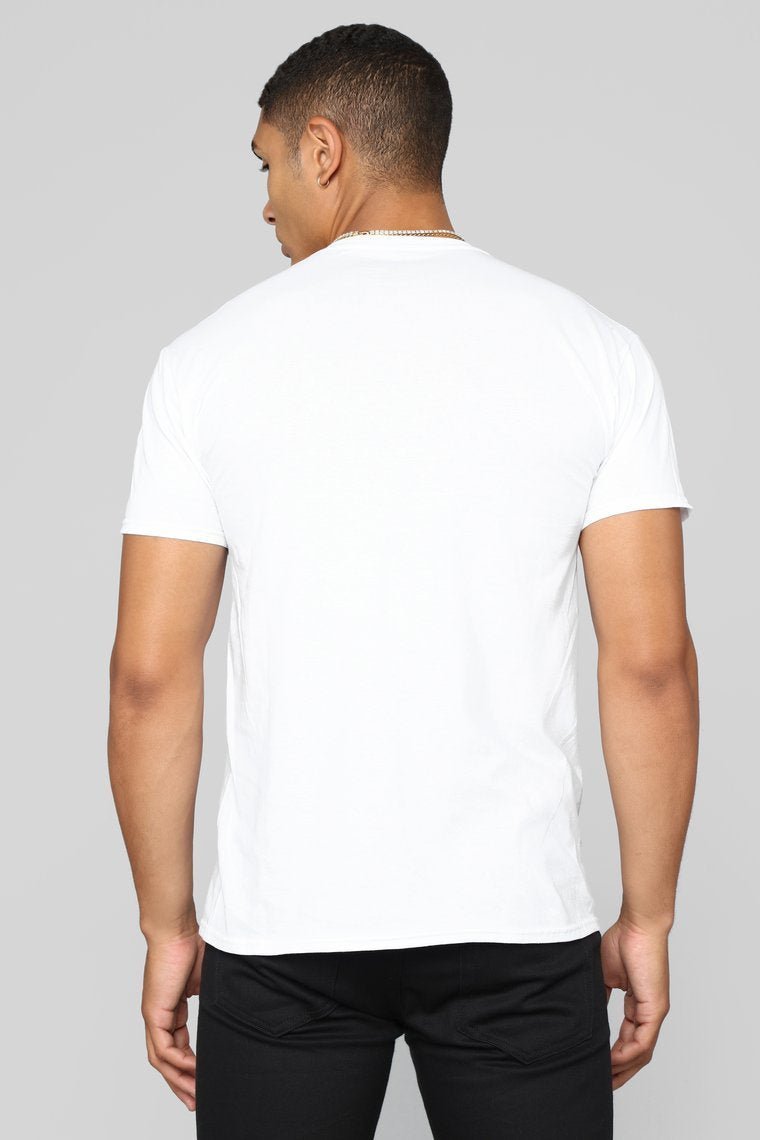 93 Till Short Sleeve Tee - White - jameswhite001