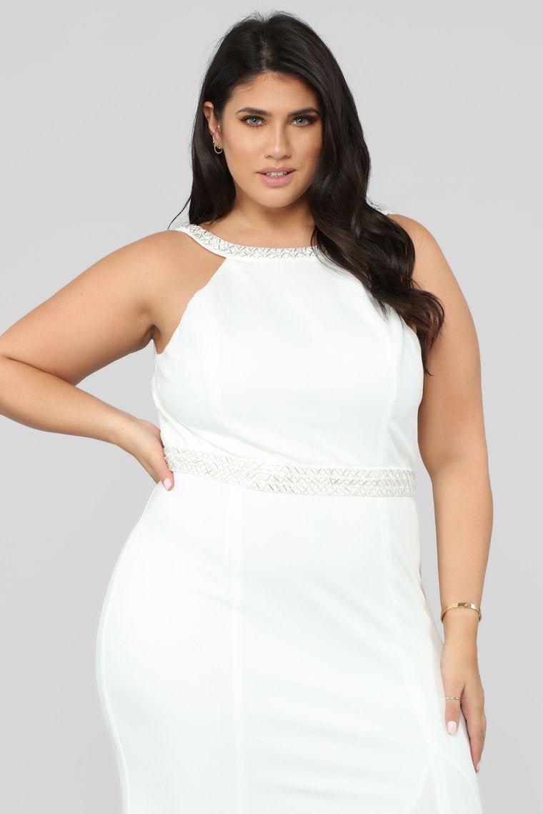 A Magical Feeling Mermaid Gown - White - jameswhite001