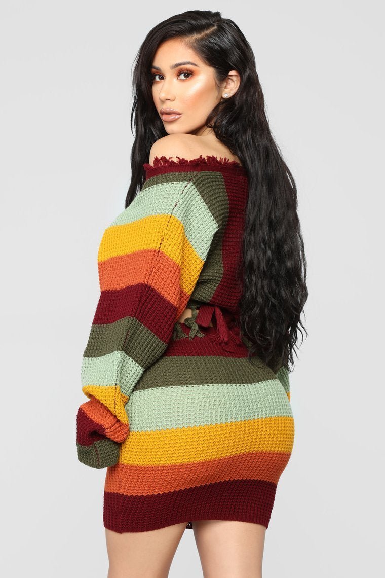 Adilynn Stripe Set - Multi - jameswhite001