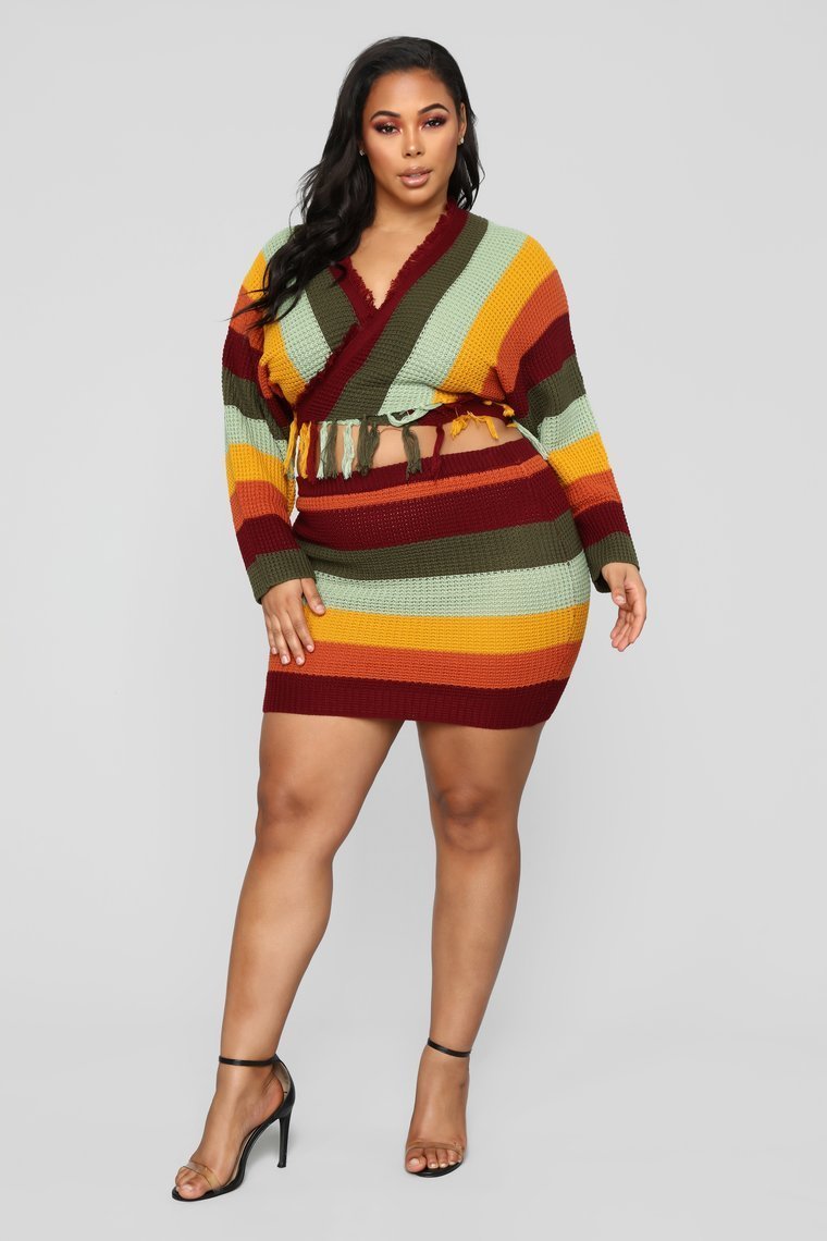 Adilynn Stripe Set - Multi - jameswhite001