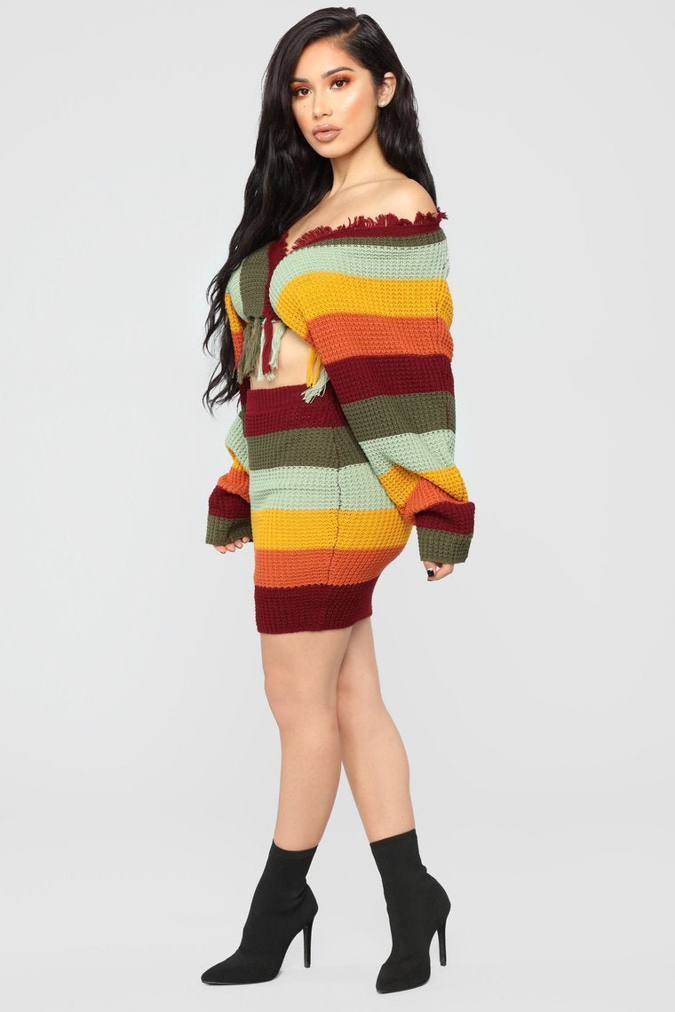 Adilynn Stripe Set - Multi - jameswhite001