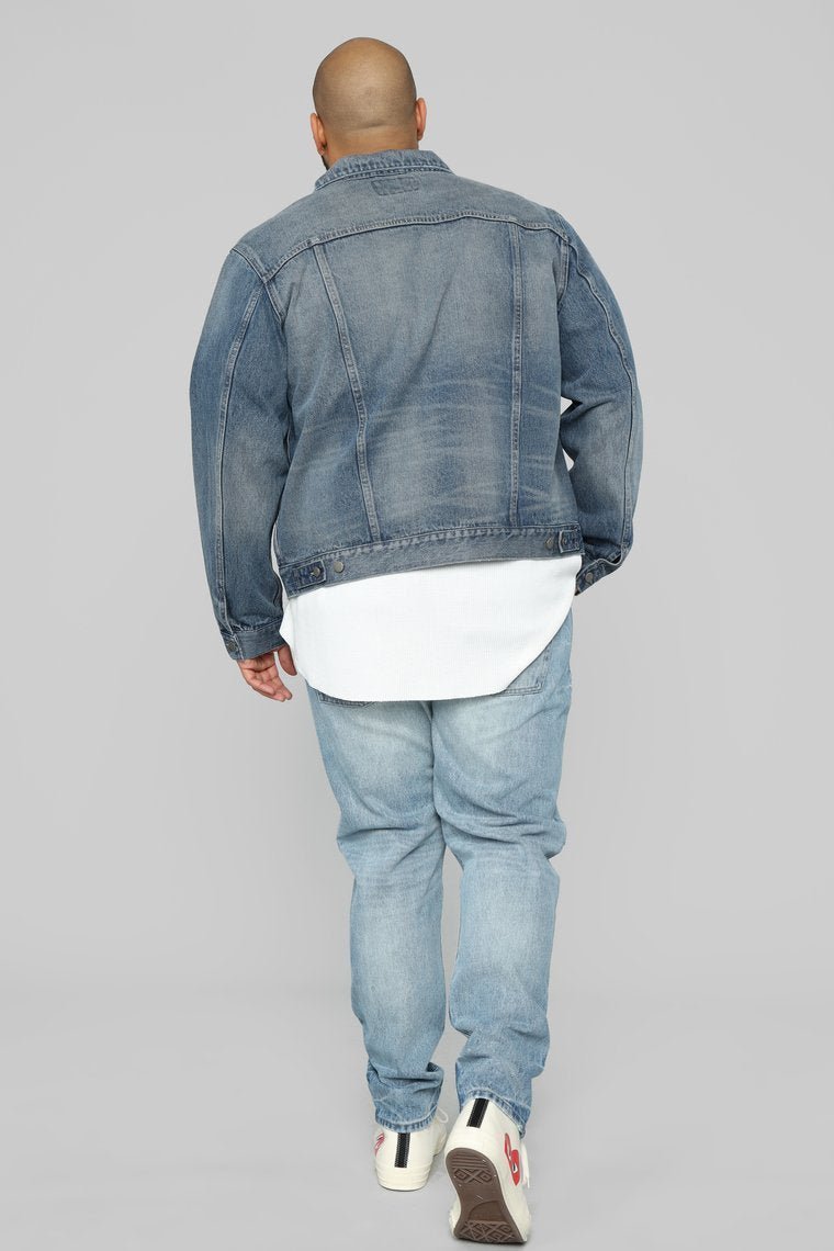 Atrox Denim Jacket - Dark Wash - jameswhite001