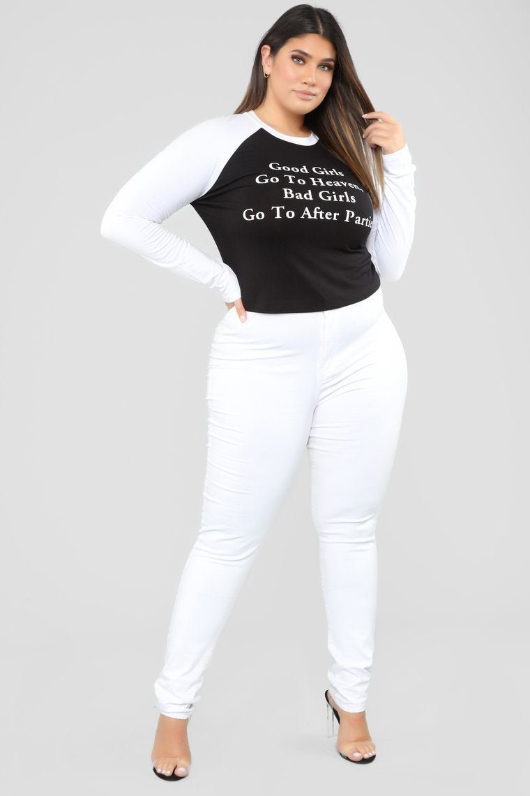 Bad Girls After Party - Black/White - jameswhite001