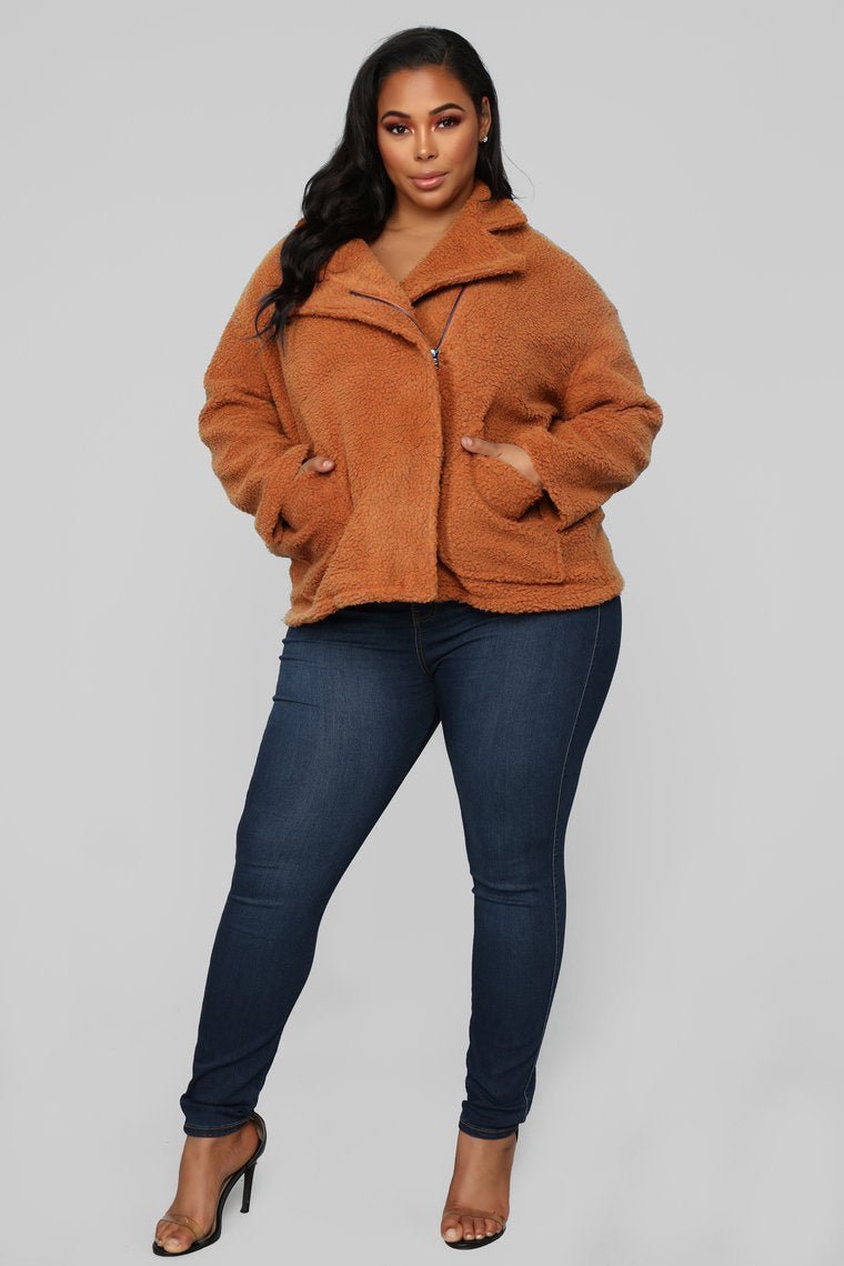 Bear Hugs Jacket - Camel - jameswhite001