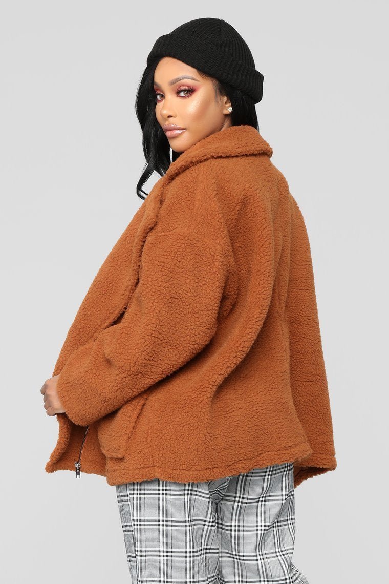 Bear Hugs Jacket - Camel - jameswhite001