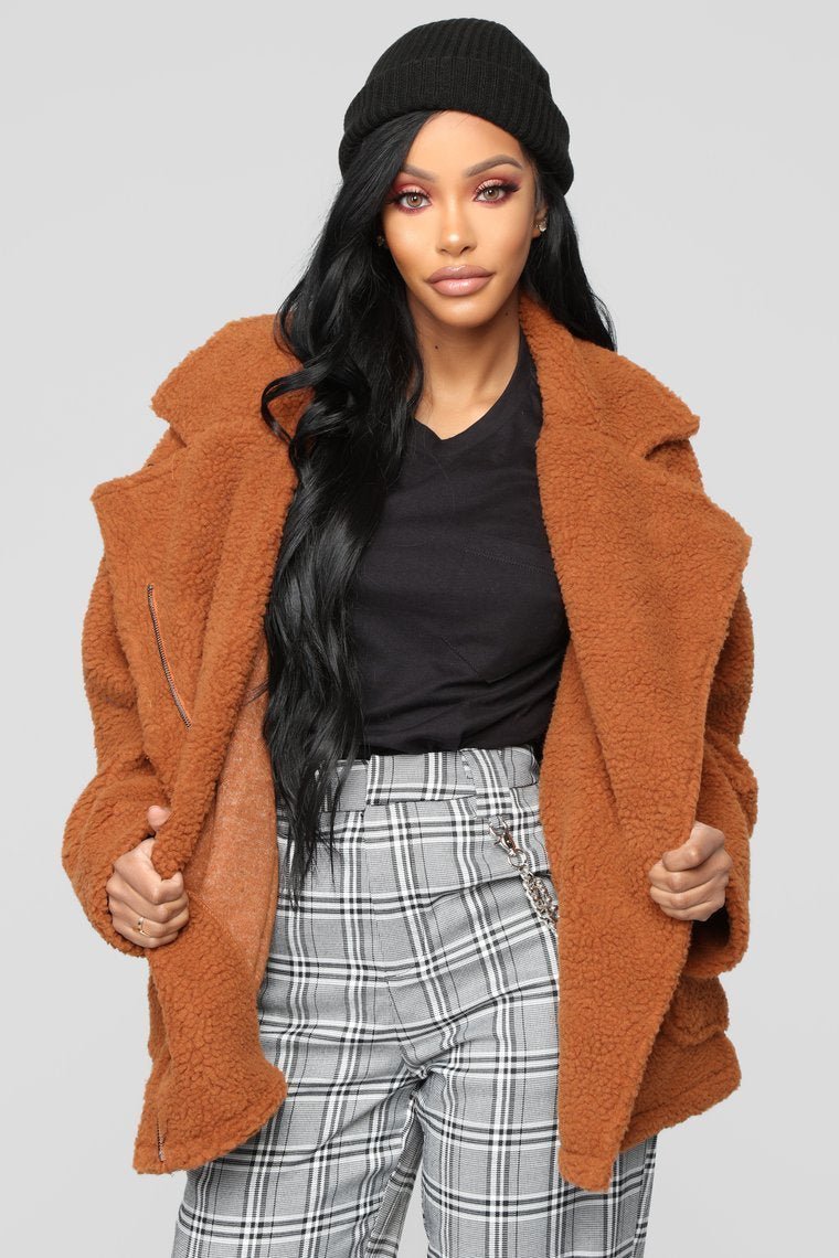 Bear Hugs Jacket - Camel - jameswhite001