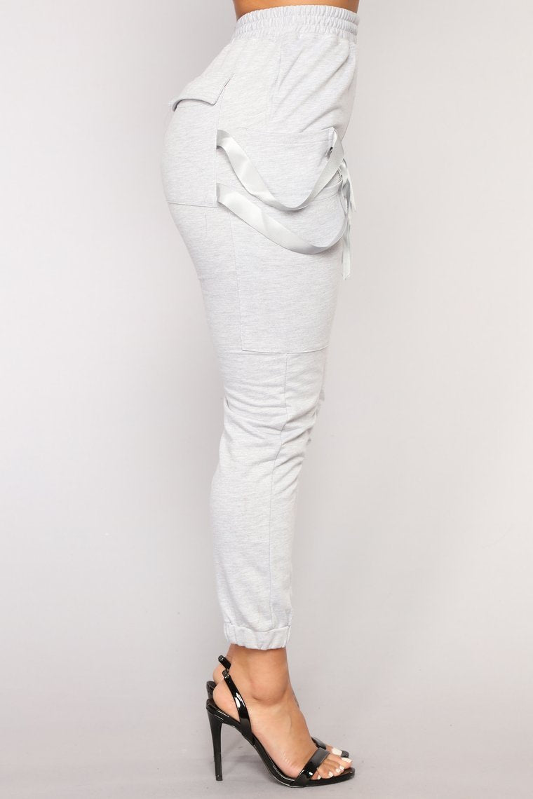 Bella Athleisure Set - Heather Grey - jameswhite001