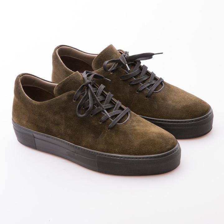 BEN - KHAKI - WAXY SUEDE - jameswhite001