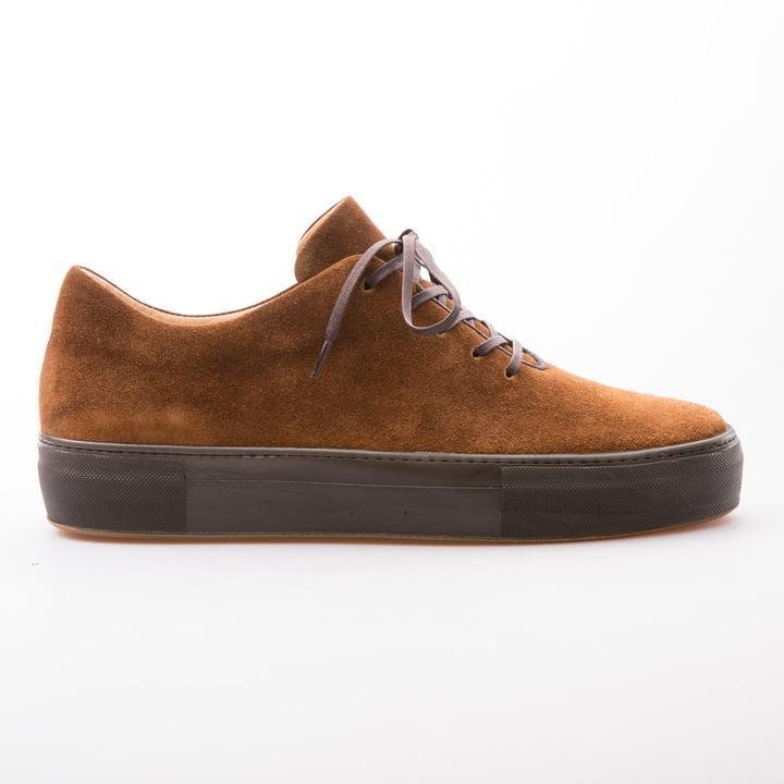 BEN - TOBACCO - WAXY SUEDE - jameswhite001
