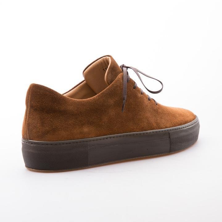BEN - TOBACCO - WAXY SUEDE - jameswhite001