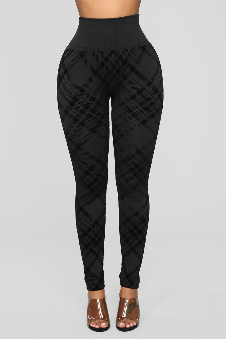 Better Together Fleece Lined Leggings - Black - jameswhite001