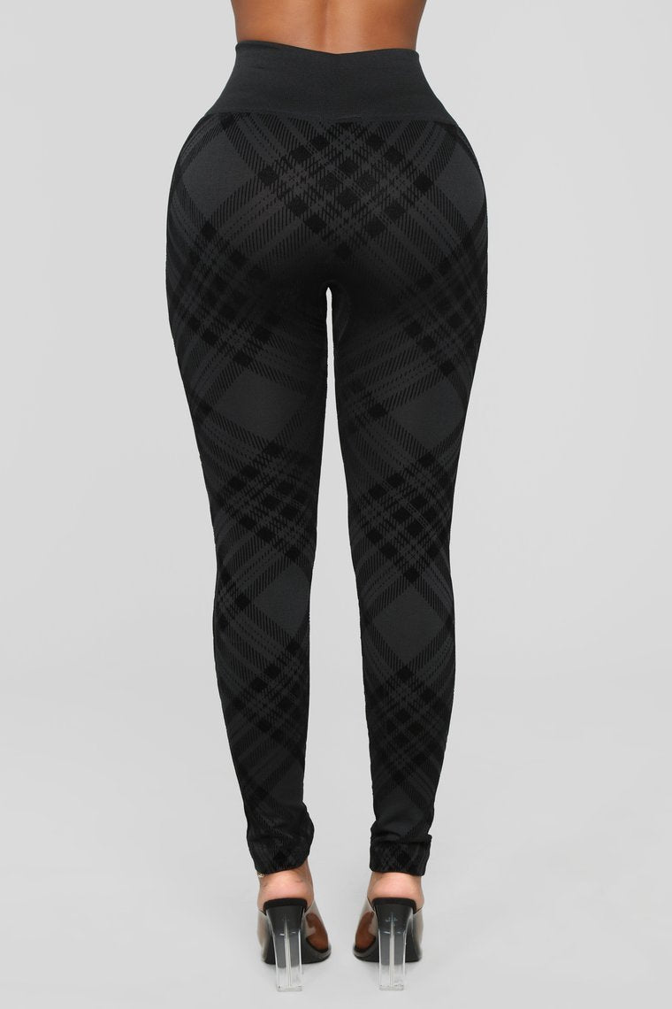 Better Together Fleece Lined Leggings - Black - jameswhite001