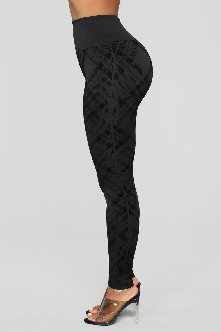 Better Together Fleece Lined Leggings - Black - jameswhite001