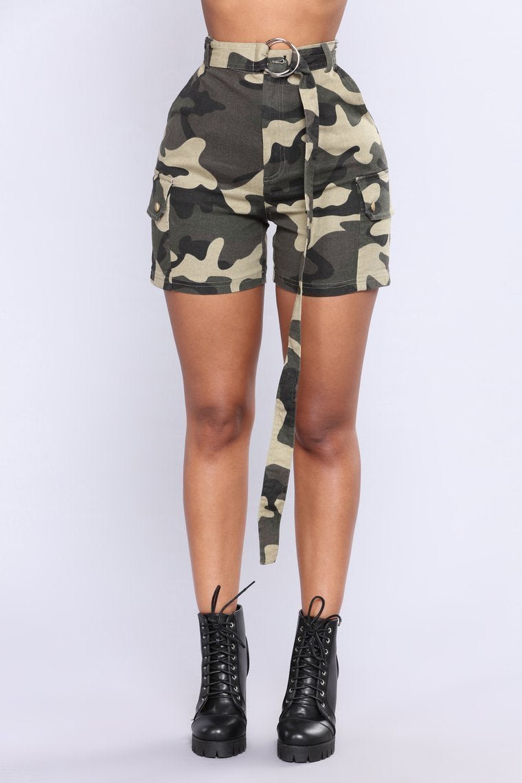 Bite The Bullet Camo Shorts - Camo - jameswhite001