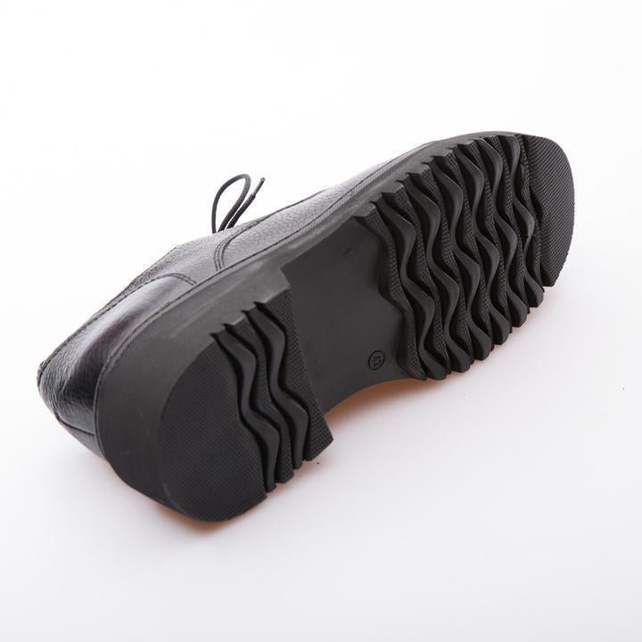 BOBBY - BLACK - CALF GRAIN LEATHER - jameswhite001