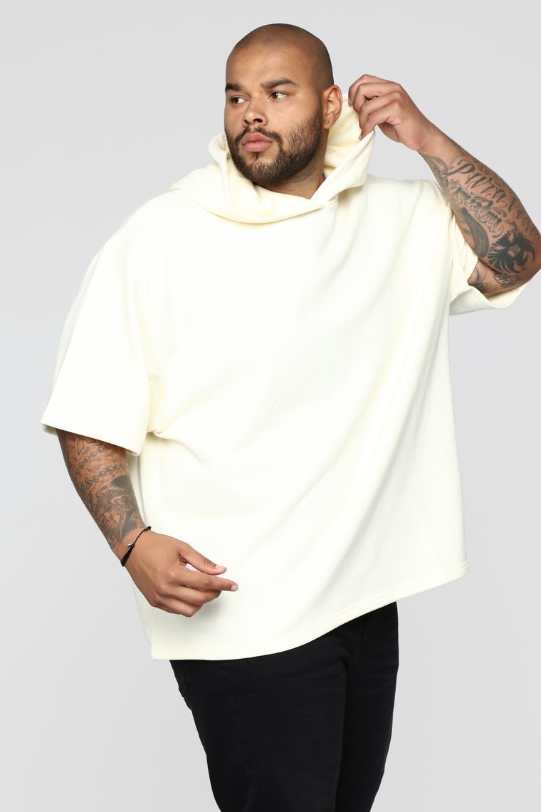 Bon SS Hoodie - White - jameswhite001