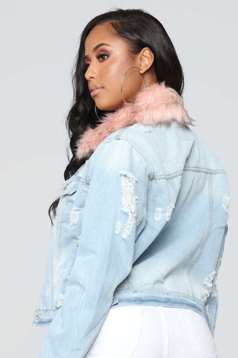Bourbon Denim Jacket - Light Wash - jameswhite001
