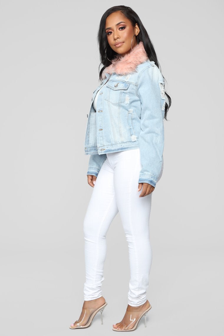 Bourbon Denim Jacket - Light Wash - jameswhite001