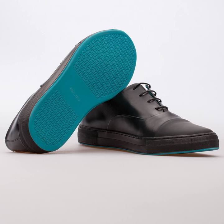 BRAD – LEATHER BLACK - jameswhite001