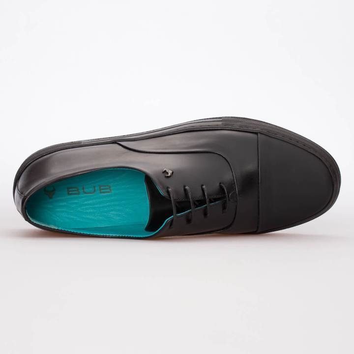 BRAD – LEATHER BLACK - jameswhite001