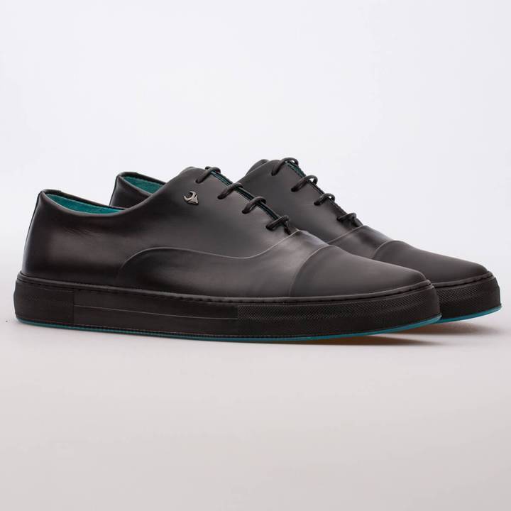 BRAD – LEATHER BLACK - jameswhite001