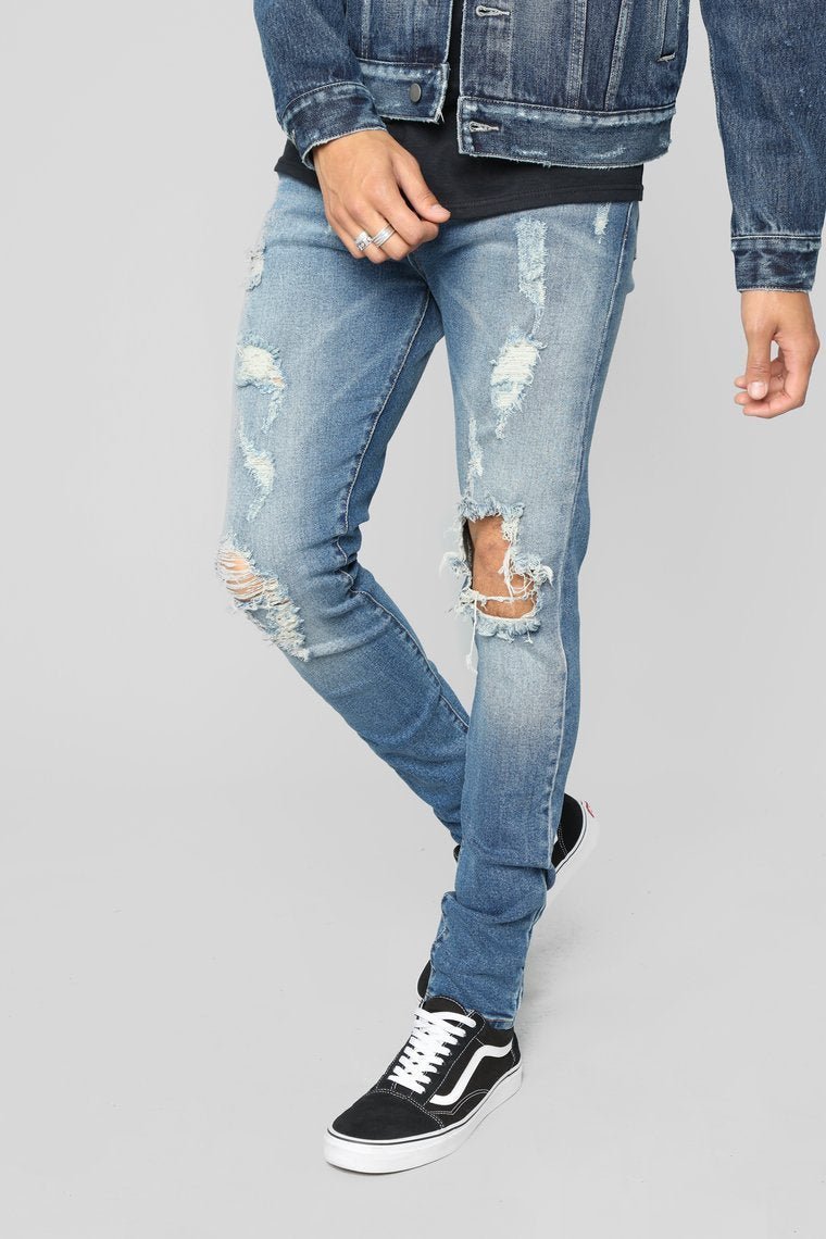 Brent Skinny Jeans - MediumWash - jameswhite001