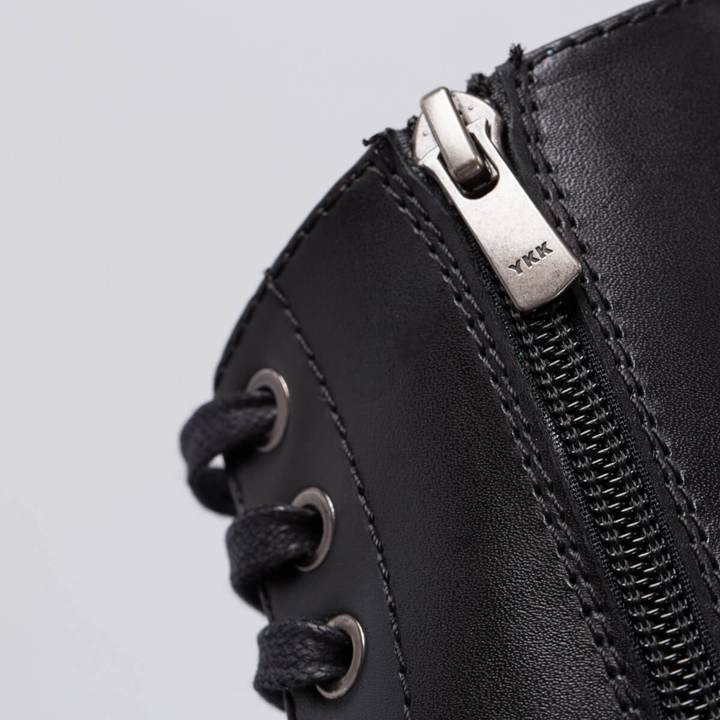 CAMILLA – LEATHER BLACK - jameswhite001