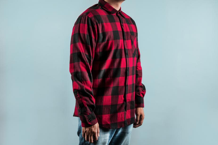 Chequered Red Shirt - jameswhite001