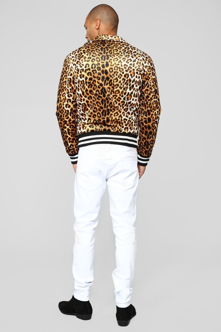 Forever Young Varsity Jacket - Black - jameswhite001