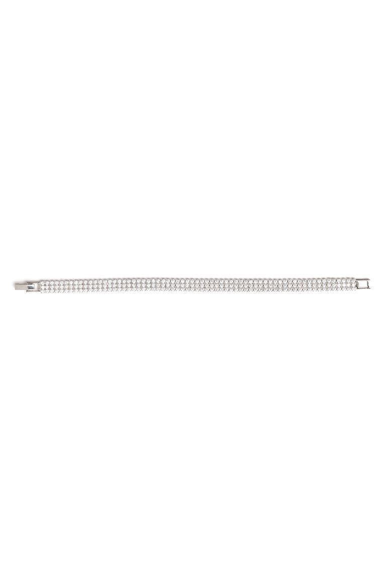 Front Rows Bracelet - Silver - jameswhite001