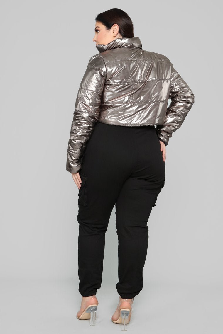 Going To The Moon Jacket - Silver - jameswhite001