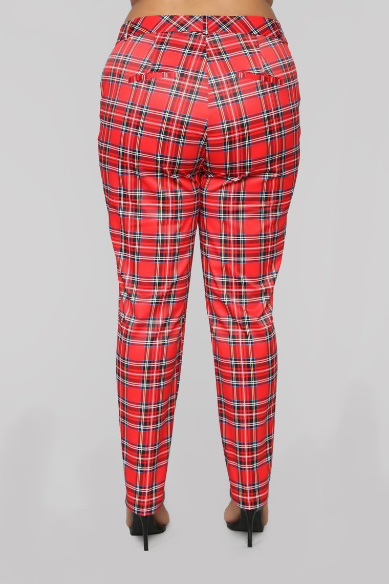 Here With You Pant Set - Red - jameswhite001