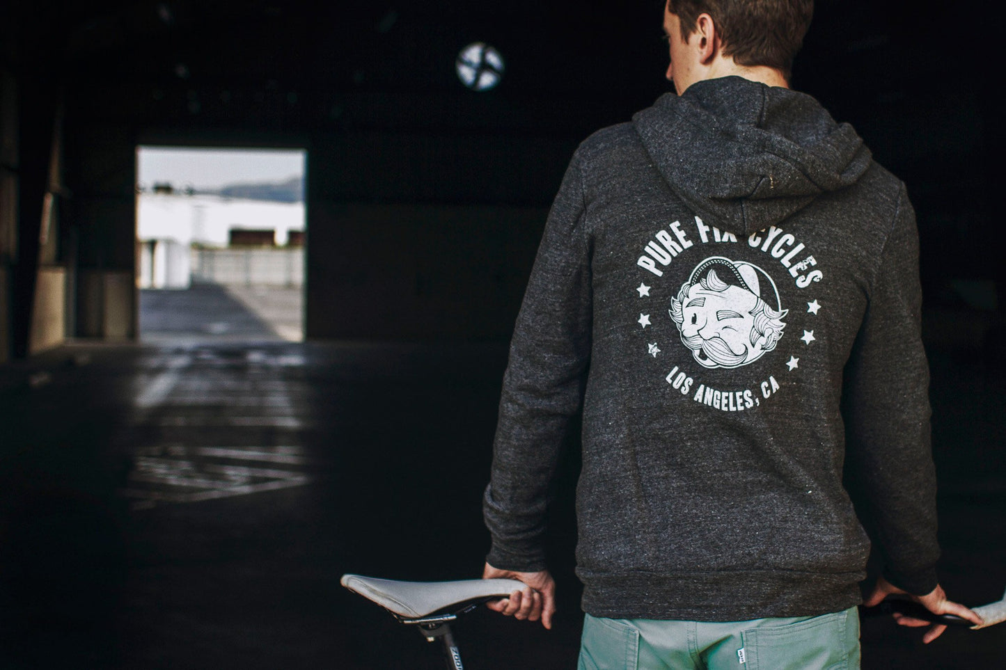 Sweat à capuche zippé Pure Fix des années 40