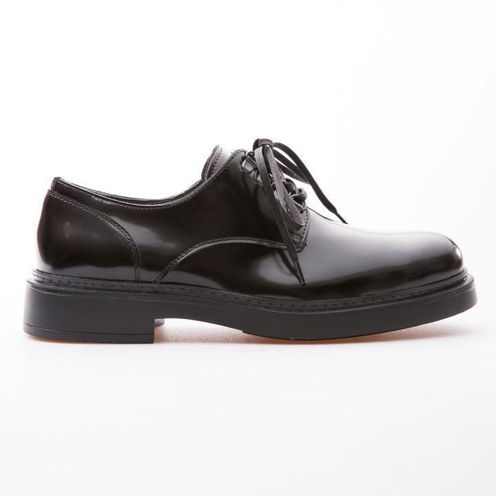 JOSHUA - BLACK - CALF LACK LEATHER - jameswhite001