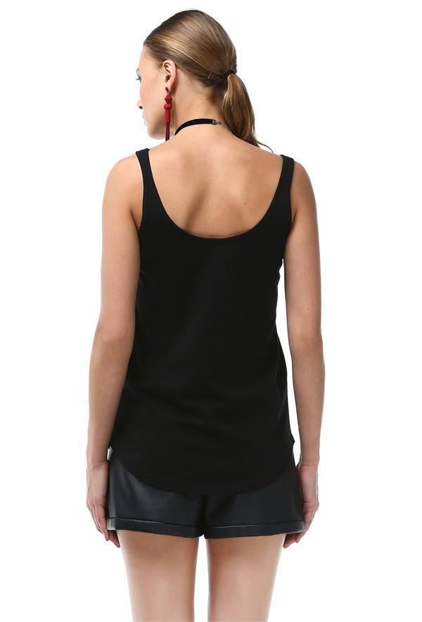 Kuru Kafa Baskılı Kadın Atlet - jameswhite001