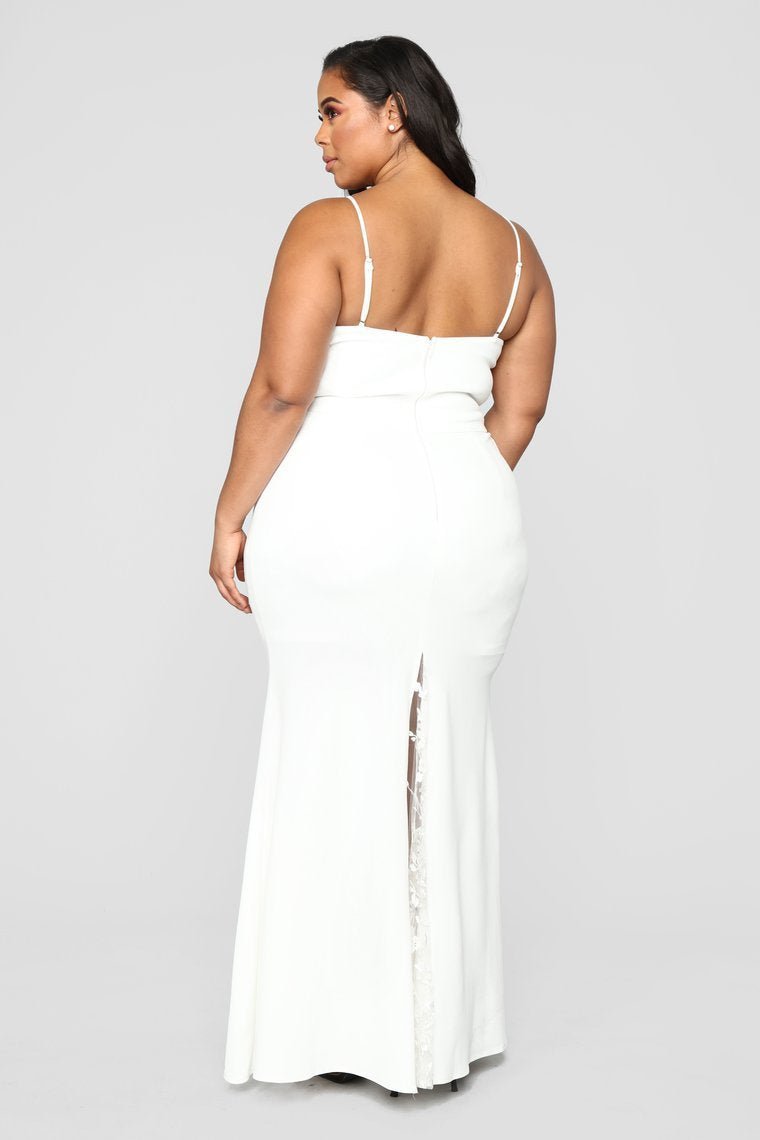 Let's Slow Dance Lace Gown - Ivory - jameswhite001