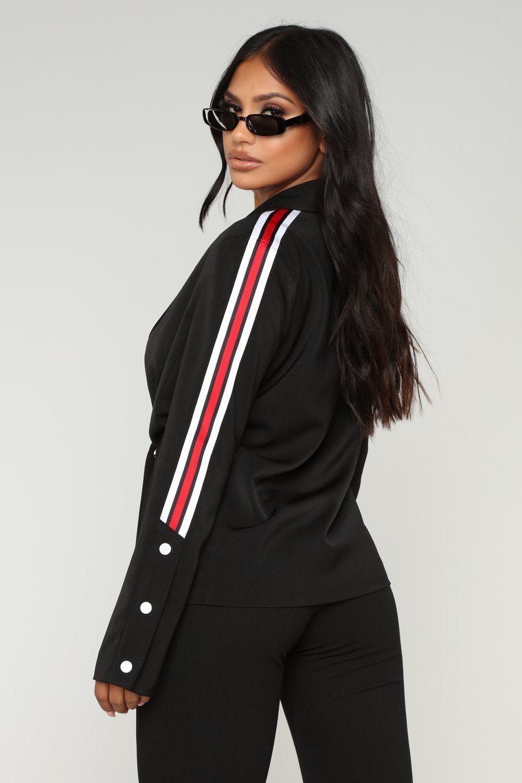 Livin' My Life Blazer - Black - jameswhite001