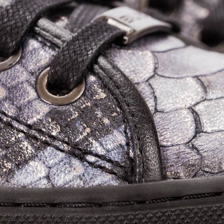 NINA – EMBOSSED LEATHER DEEP PURPLE - jameswhite001