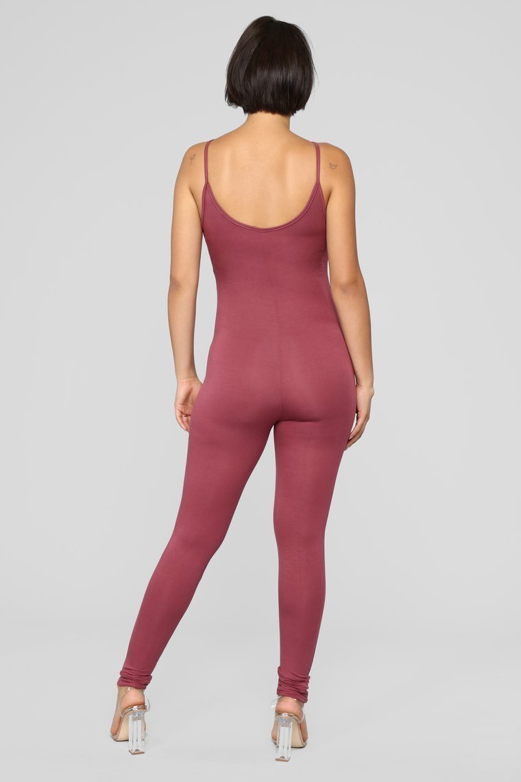 Nova Season Jumpsuit - Marsala - jameswhite001