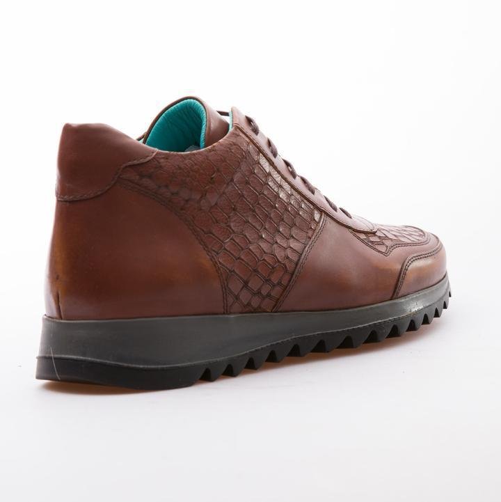 NOVAK - TOBACCO - EMBOSSED CALF LEATHER - jameswhite001