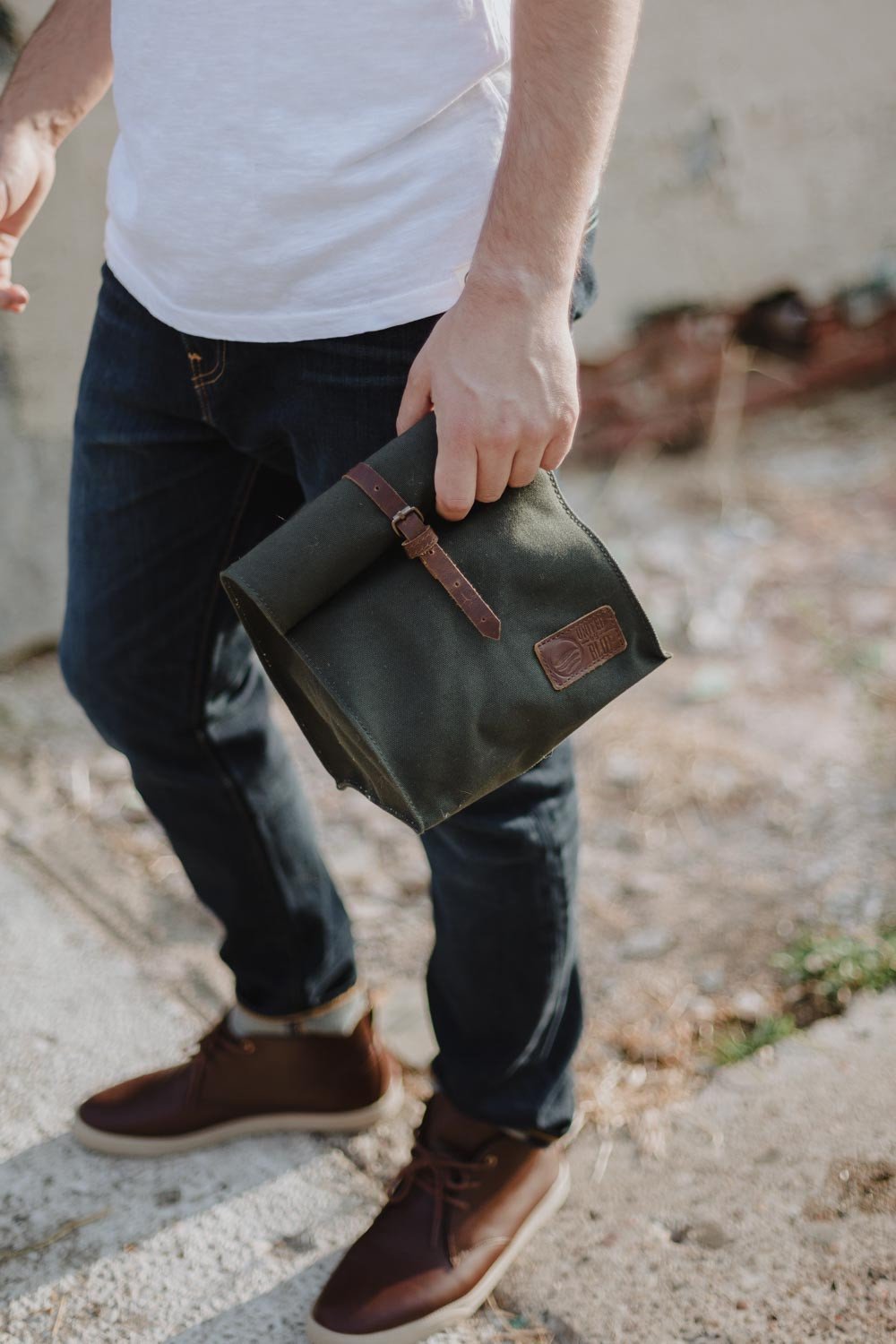 Sac à lunch en toile