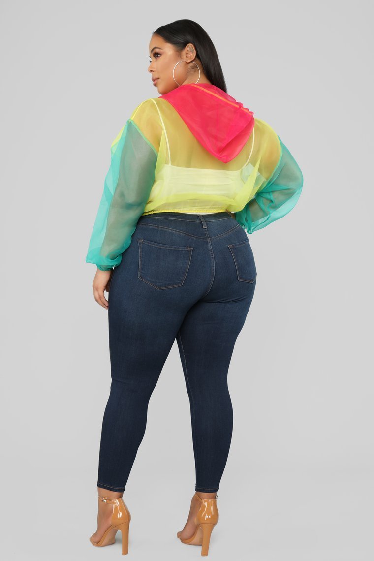 Rainbow Love Jacket - Yellow/Combo - jameswhite001