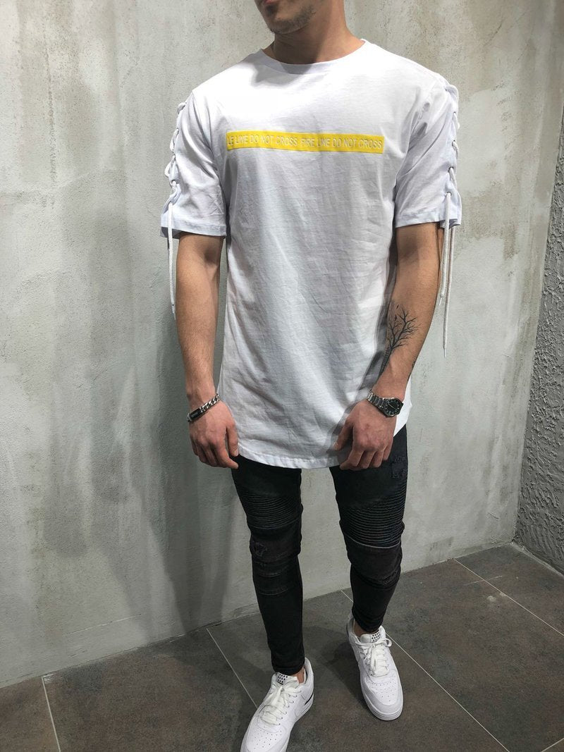 STRING DETAILED SLEEVE 3701 - jameswhite001