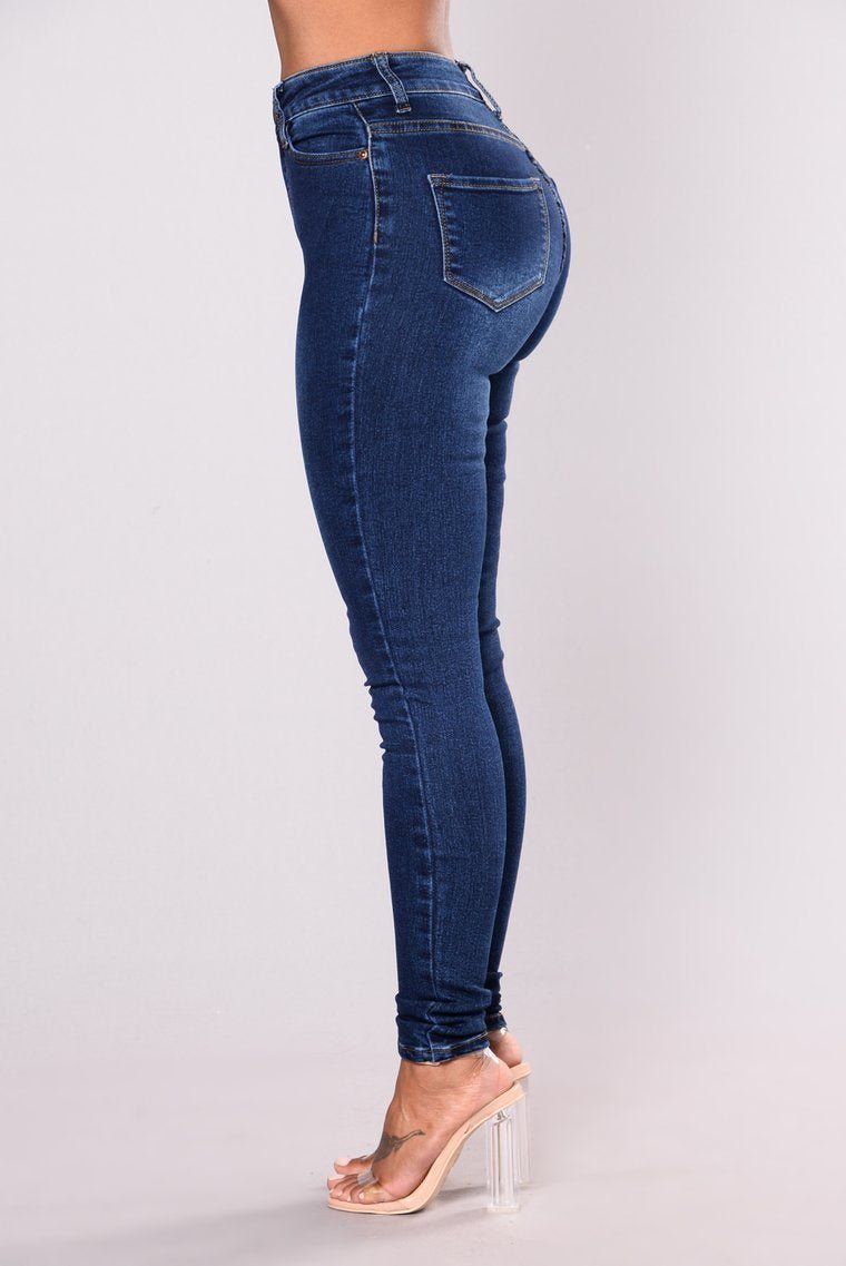 Supernatural High Rise Jeans - Dark Wash - jameswhite001