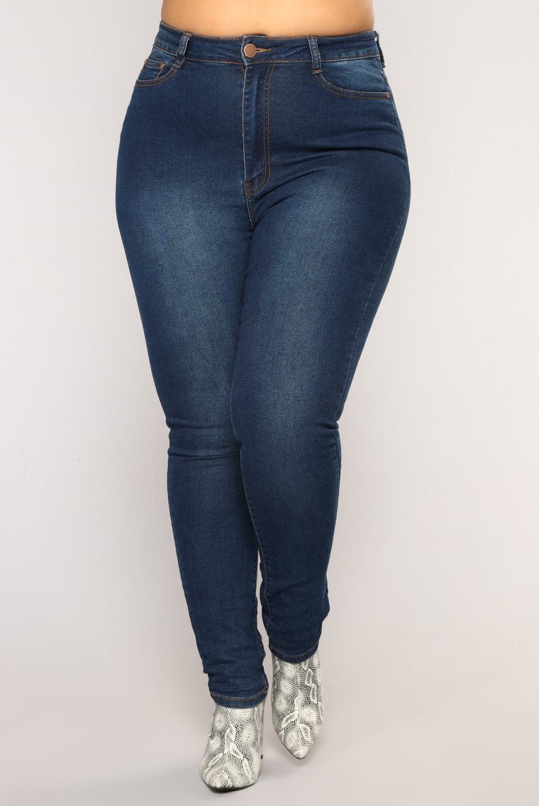 Supernatural High Rise Jeans - Dark Wash - jameswhite001