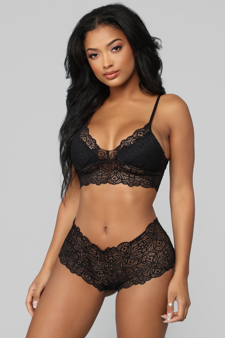 Sweet To You Boyshort Panties - Black - jameswhite001